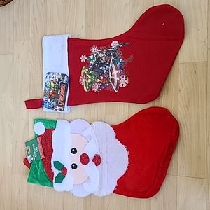 Two pack of Christmas Stocking, Christmas Stocking Bag Gift Bags